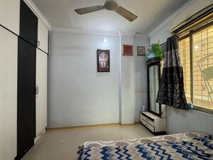 Living Room in 2 BHK Apartment at Lotus Apartment, Sector 28 Nerul – for Rent