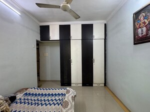 Bedroom in 2 BHK Apartment at Lotus Apartment, Sector 28 Nerul – for Rent