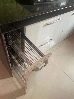 Kitchen in 1 BHK Apartment at Gala Pride Park, Manpada – for Rent