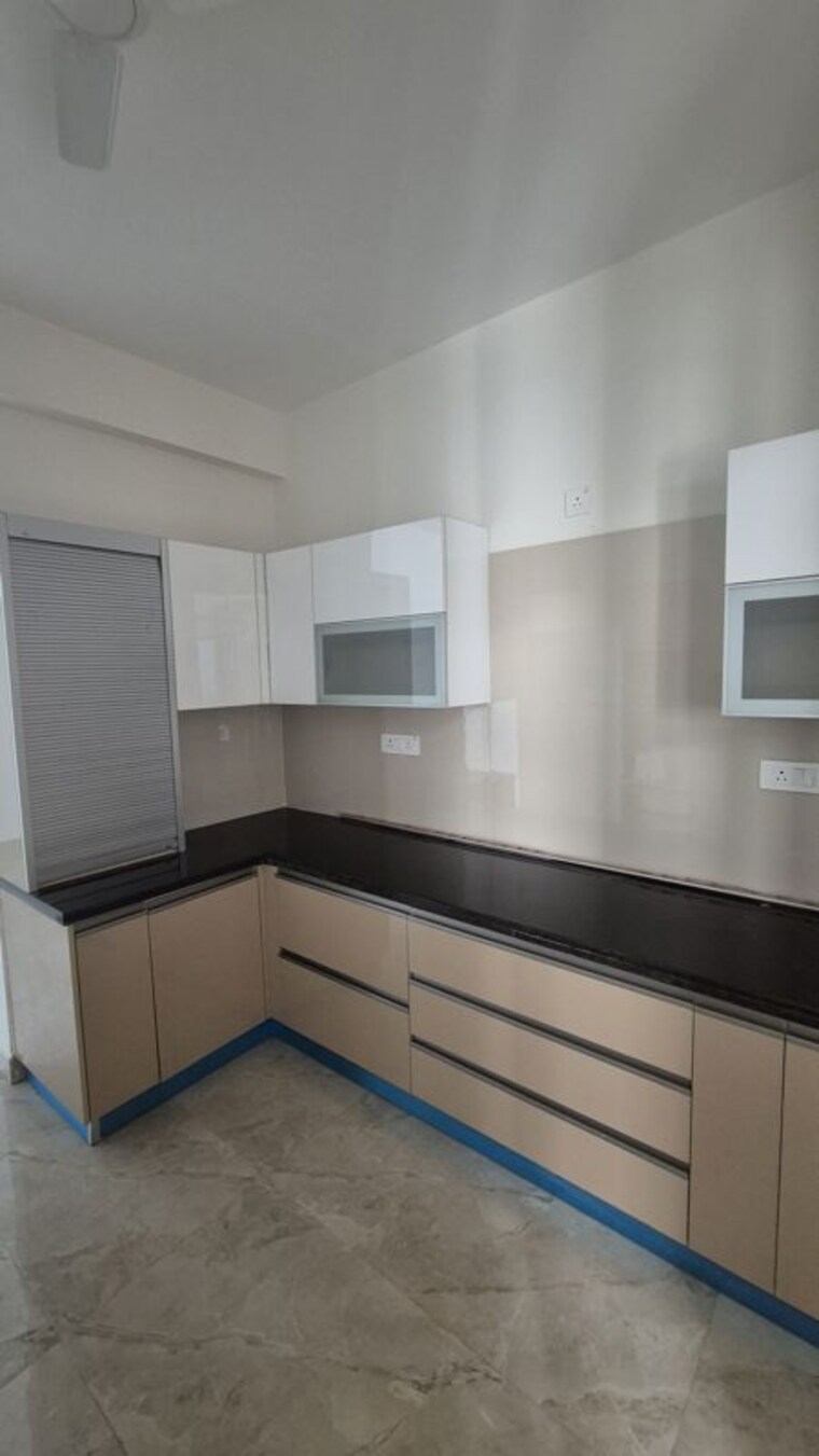 Kitchen, maxxus-elanza 3 Bedroom 1710 Sq.Ft. Apartment In International Airport Road Zirakpur 10751840