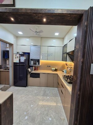 Kitchen in 1 BHK Apartment at Neel Sidhi Anexo, Ghansoli – for Rent