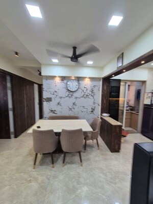 Living Room in 1 BHK Apartment at Neel Sidhi Anexo, Ghansoli – for Rent