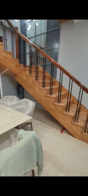 Staircase in 4 BHK Penthouse at SS The Leaf, Sector 85 – for Rent