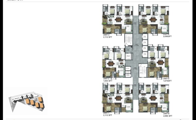 Master Plan, tribhuja-apartments 4 Bedroom 3127 Sq.Ft. Apartment In Kollur Hyderabad 10751885