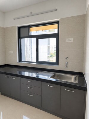 Kitchen in 1 BHK Apartment at Shapoorji Pallonji Joyville, Virar West – for Rent