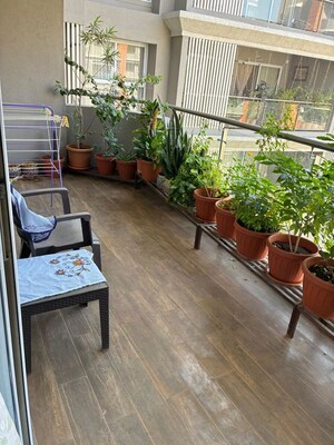 Balcony in 3 BHK Apartment at Nyati Defence Enclave, Undri – for Sale