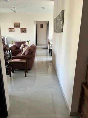 Living Room in 3 BHK Apartment at Nyati Defence Enclave, Undri – for Sale