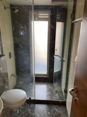 Bathroom in 3 BHK Apartment at Chayya Apartment, Khar West – for Sale