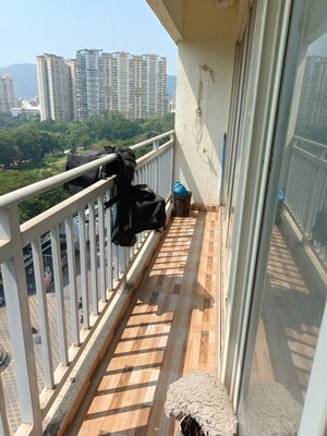 Balcony in 3 BHK Apartment at Conwood Enclave, Vasant Vihar – for Rent