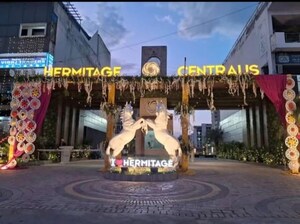 3 BHK Apartment – Exterior View View at Hermitage Centralis, Vip Road - for Rent