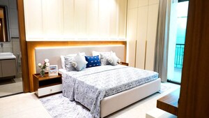 Bedroom in 3 BHK Apartment at Stellar Heights, Sanauli – for Sale