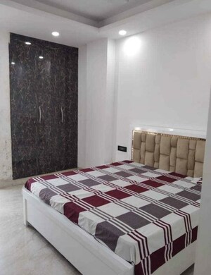 Bedroom in 3 BHK Builder Floor at Rajouri Garden – for Rent