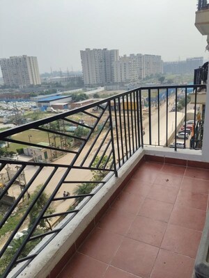 Balcony in 1 BHK Apartment at Nilaya Greens, Raj Nagar Extension – for Rent