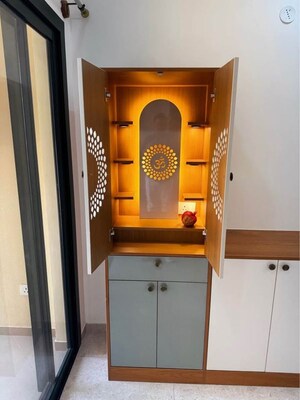 Building Lobby in 3 BHK Apartment at Sobha Victoria Park, Hennur Road – for Rent