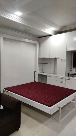 Kitchen in 1 BHK Apartment at Hiranandani Gardens Canna, Powai – for Rent