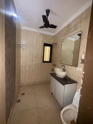 Bathroom in 3 BHK Builder Floor at East Of Kailash – for Rent