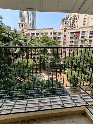 Balcony in 2 BHK Apartment at Windsor Garden Enclave, Vasant Vihar – for Rent