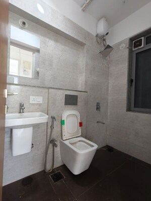 Bathroom in 2 BHK Apartment at Dynamix Avanya, Dahisar East – for Rent