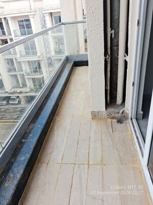 Balcony in 2 BHK Builder Floor at Signature Global City 92, Sector 92 – for Rent