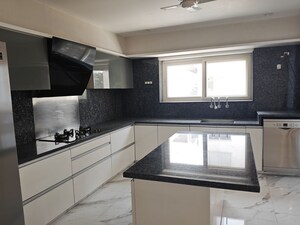 Kitchen in 3 BHK Builder Floor at Kakatiya Hills, Jubilee Hills – for Rent