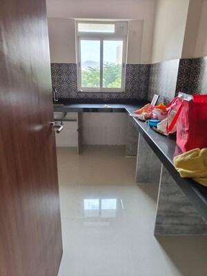 Kitchen in 2 BHK Apartment at Lodha Amara, Kolshet Road – for Rent