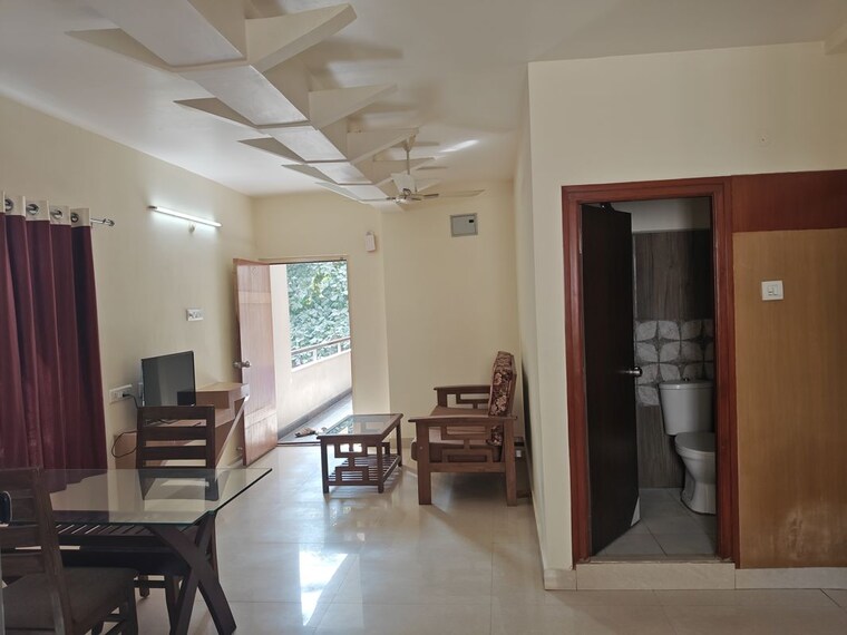Living Room, ten-madhapur 2 Bedroom 950 Sq.Ft. Apartment In Madhapur Hyderabad 10752085