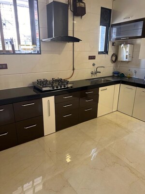 Kitchen in 2.5 BHK Apartment at Mahim West – for Rent