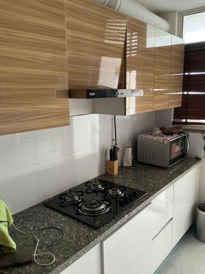 Kitchen in 3 BHK Apartment at M3M Merlin, Sector 67 – for Rent