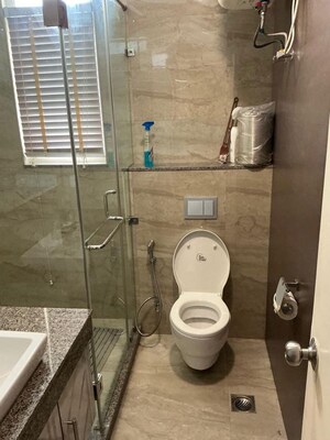 Bathroom in 3 BHK Apartment at M3M Merlin, Sector 67 – for Rent