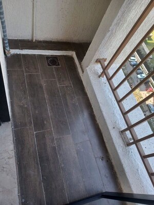 Balcony in 1 BHK Apartment at MICL Aaradhya Parkwood, Mira Road – for Rent