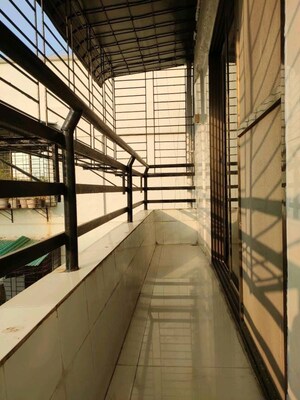 Balcony in 3 BHK Apartment at Asian Dream Heights, Kharghar – for Rent