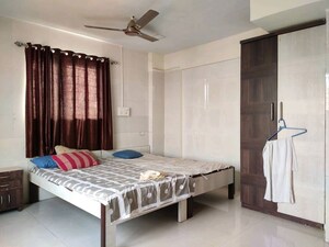 Bedroom in 3 BHK Apartment at Asian Dream Heights, Kharghar – for Rent