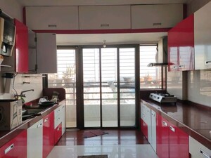 Kitchen in 3 BHK Apartment at Asian Dream Heights, Kharghar – for Rent
