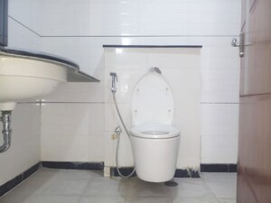 Bathroom in 3 BHK Apartment at Bearys Lakeside Habitat, Sahakara Nagar – for Sale