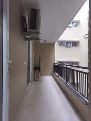 Balcony in 3.5 BHK Apartment at Maya Green Lotus Utsav, International Airport Road – for Rent