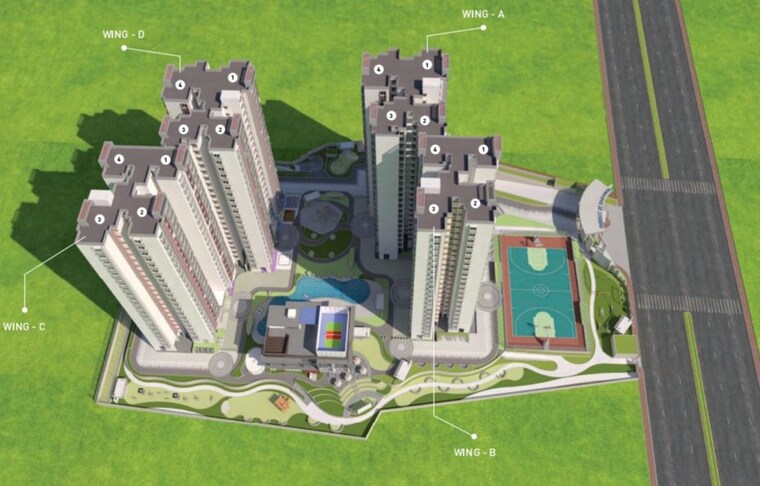 Exterior View, disha-pursuit-of-radiance 2 Bedroom 1278 Sq.Ft. Apartment In Varthur Bangalore 10750815