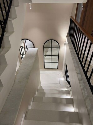 Staircase in 4 BHK Villa at Panchawati – for Sale