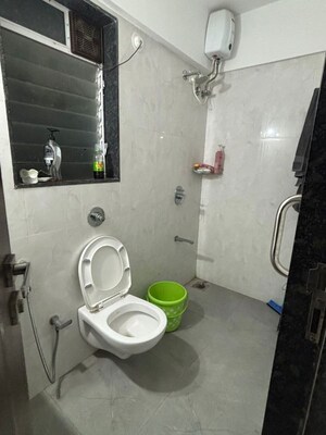 Bathroom in 2 BHK Apartment at Sadguru Complex I, Goregaon East – for Sale