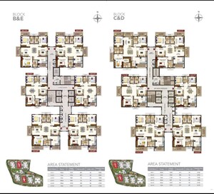 Master Plan in 3 BHK Apartment at Puppalaguda – for Sale