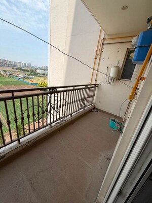 Balcony in 3 BHK Apartment at Affinity Greens, International Airport Road – for Rent