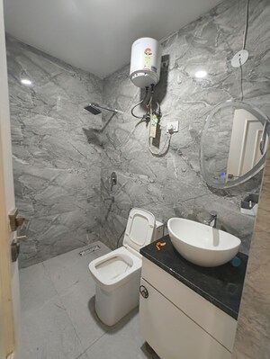 Bathroom in 2 BHK Apartment at Shree Vardhman Green Court, Sector 90 – for Rent