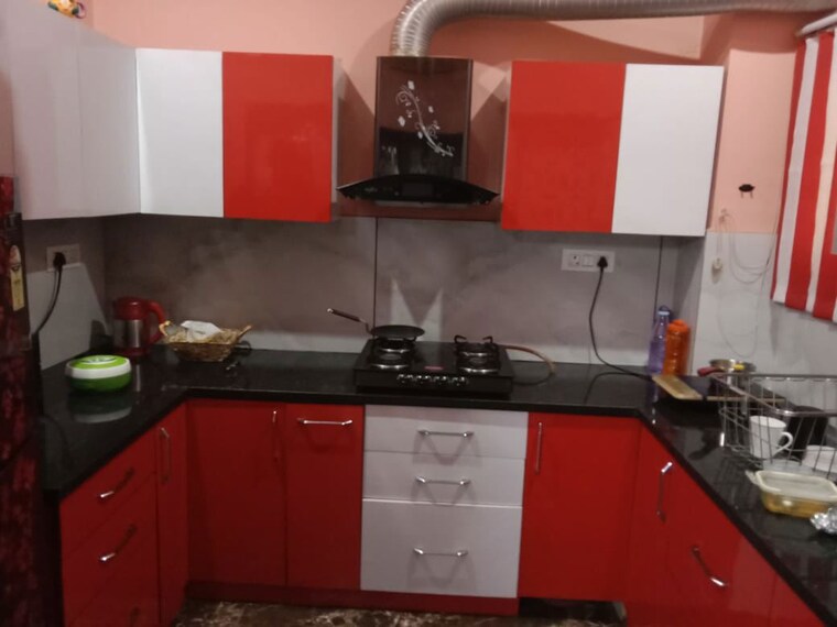 Kitchen, ekta vihar 2 Bedroom 1000 Sq.Ft. Builder Floor In Ekta Vihar Dehradun 10752382