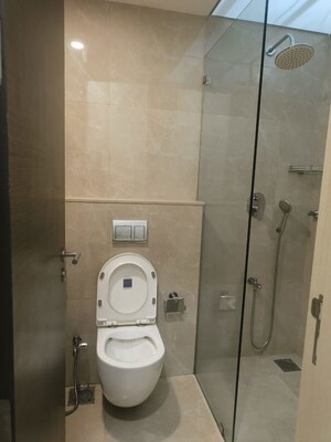 Bathroom in 3 BHK Apartment at Kohinoor Square Altissimo, Dadar West – for Rent