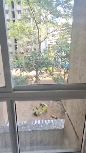 Balcony in 1 BHK Apartment at Lodha Amara, Kolshet Road – for Rent