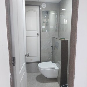 Bathroom in 2 BHK Apartment at Arihant Aspire, Palaspe Phata – for Rent