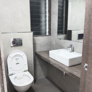 Bathroom in 2 BHK Apartment at Arihant Aspire, Palaspe Phata – for Rent