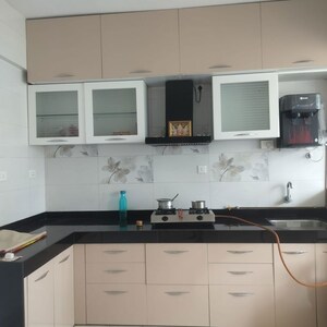 Kitchen in 2 BHK Apartment at Sharada Alliance Paritosh, Balewadi – for Rent