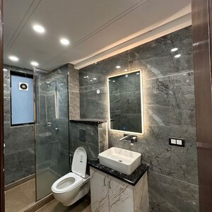 Bathroom in 4 BHK Apartment at Adani Samsara Vilasa, Sector 63 – for Rent