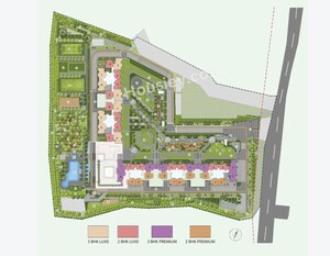 Master Plan in 2 BHK Apartment at Godrej Parkshire, Hoskote – for Sale