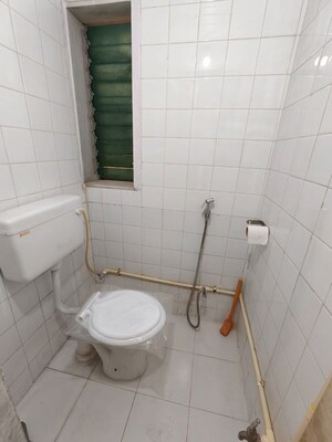 Bathroom in 2 BHK Apartment at Gokuldham Complex, Goregaon East – for Rent